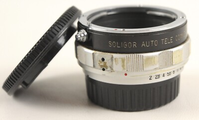 Soligor Auto Tele 2X Converter for Nikon mount w/ Caps. -  JAPAN