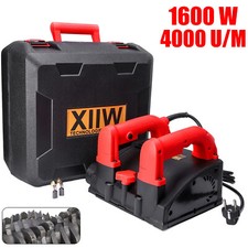 Betonfräse 1600W Putzfräse Betonschleifer Walzenfräse Sanierungsfräse 4000UPM