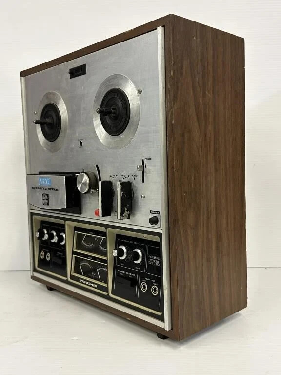 VTG Akai 1730D-SS 4 Channel Stereo Reel-To-Reel Tape Deck Player
