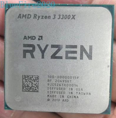 AMD Ryzen 3 3300X 3.8-4.3GH 4 Core 8Thr 65W Socket AM4 CPU