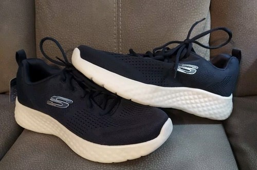 Skechers Men's Walking Shoes Air-Cooled Memory Foam Lightweight Sneakers Blue 8