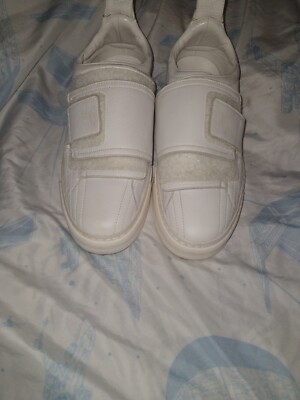 paco rabanne genuine  leather  trainer EU 38 made in Italy women's 7.5 US EUC 