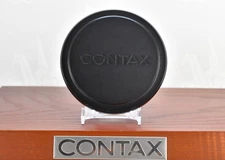 🌸[MINT] Contax Metal Lens Cap Black 89mm K84 K-84 From Japan