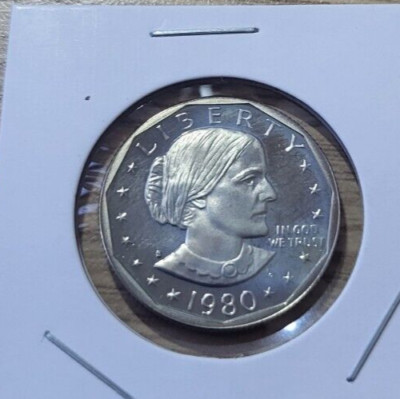 1980-S Susan B. Anthony Proof Dollar GEM Uncirculated $1