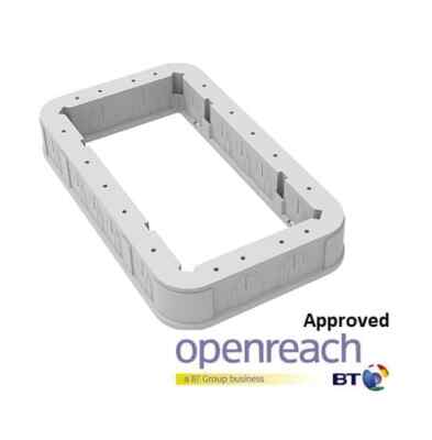 BT QAUDBOX DUCT ACCESS CHAMBER SYSTEM 150MM DEEP JMF104 0R JMF106