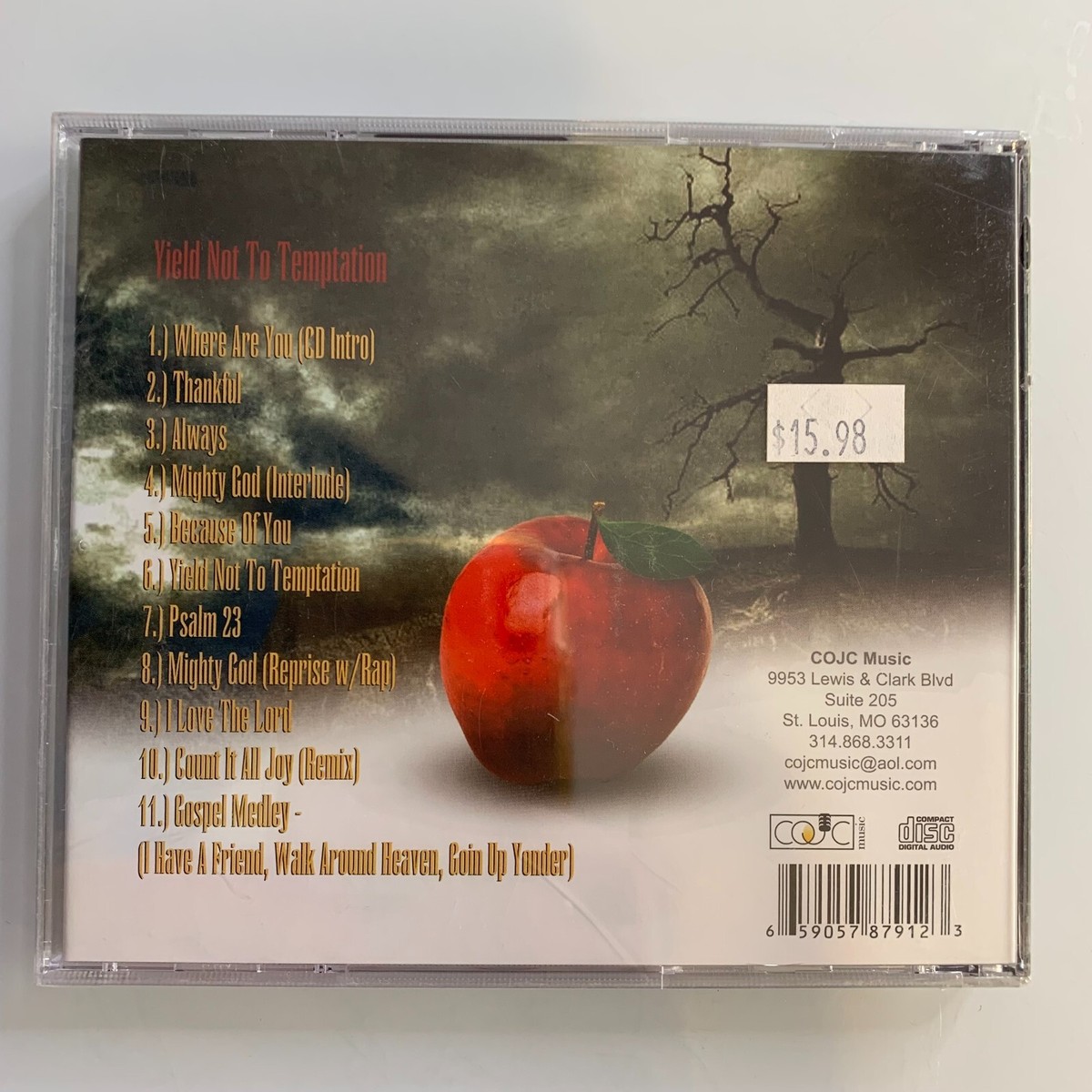 Alkesha Brown Yield Not to Temptation CD New Sealed 659057879123| eBay