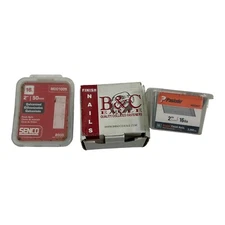 Paslode 650047 Angled Finish Nail 16Ga 2-1/2 Inch trim nails Senco B&C  lot