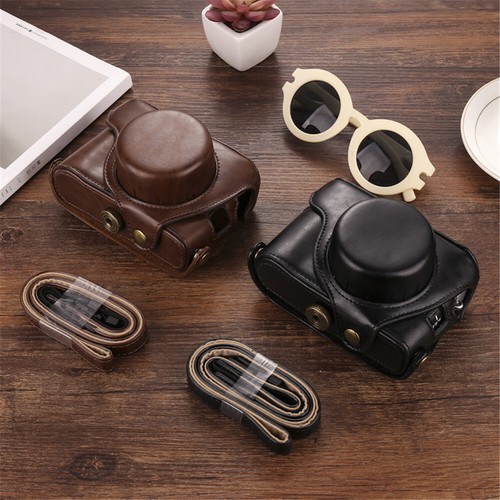 Custodia fotocamera pelle borsa portaoggetti per Fujifilm X100V X100F X100T X100S X100 - Foto 6 di 14