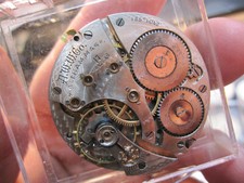 16s Waltham 15J OF pocket watch movement, ticks a bit