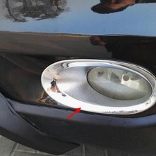 Chrome Front Fog Lights Lamp Cover Trim For Honda CRV CR-V Facelift 2010-2011