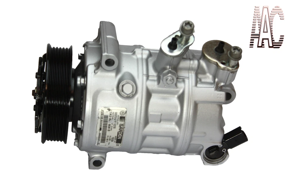 2010-2012 奥迪 A3 2.0L;2010-2014 大众高尔夫、EOS、JETTA、GTI 2.0L 交流电压缩机套件 — 第 3/4 张图片