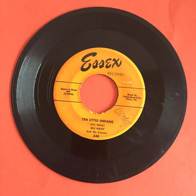 BILL HALEY & HIS COMETS I'll Be True b/w Ten Little Indians E 340 45rpm Vinyl VG