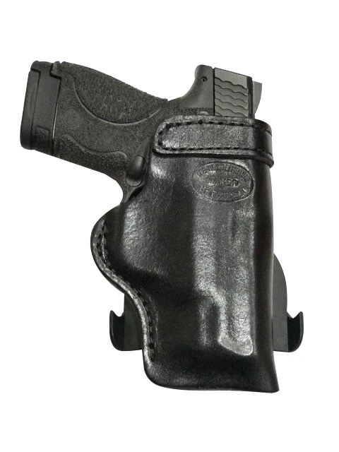 Leather Kydex Paddle Gun Holster LH RH For Springfield XDS 3.3 - Image 2 of 4