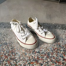 Converse Chuck Taylor All Star Low Top Shoes Sneakers M7652 Optical White W Sz 6