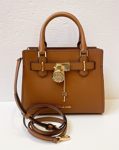 MICHAEL KORS HAMILTON SMALL TOP ZIP SATCHEL SHOULDER CROSSBODY BAG - Picture 6 of 121