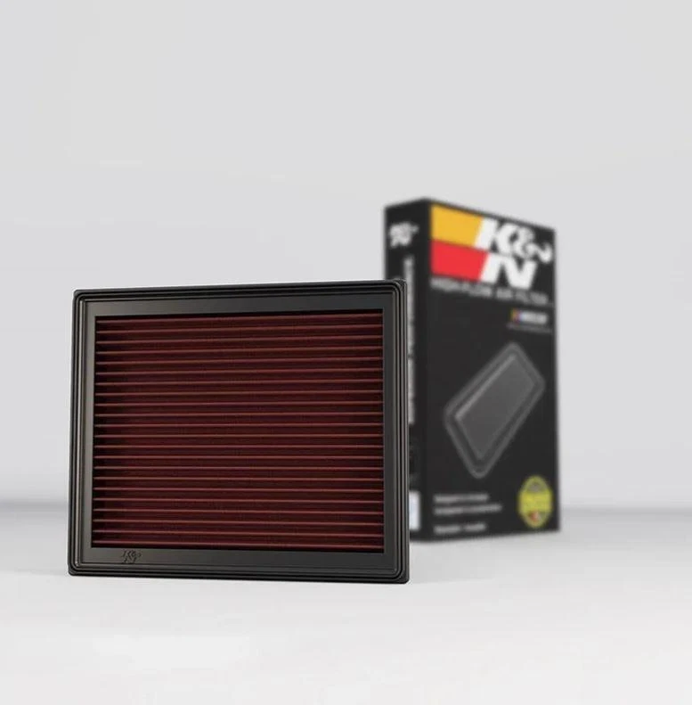 Filtro de aire de recambio K&N 33-2435 Lexus CT NX Mitsubishi Eclipse Toyota 1,8i 2,5 - Imagen 3 de 4