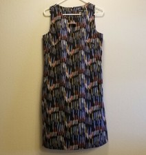 Nine West Dark Sleeveless Sheath Dress Keyhole Cut Out Size 4 See measurements