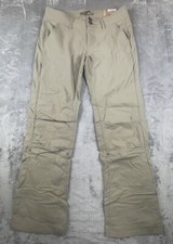 Prana Halle Inseam 30 Short Dark Khaki Hiking Pants Women's 6 NWT