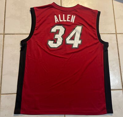 Vintage ADIDAS Miami Heat Ray Allen NBA 2011 Jersey Men's 2XL