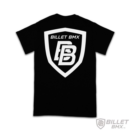 BILLET BMX SHIELD LOGO T-SHIRT BLACK - Picture 3 of 8