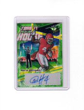 2022 Leaf Valiant Take it to the House Green Mario Williams Rookie Auto 18/30