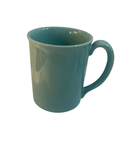 Corning Ware Aqua Seafoam Green Coffee Mug Cup USA NY Vintage