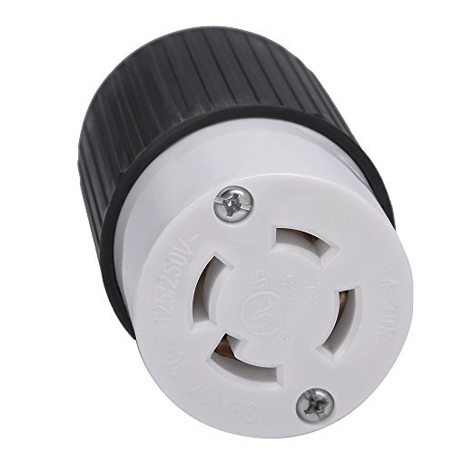 Saihisday L14-30R 30 Amps 125/250V 4 Prong Generator Twist  Assorted Styles 