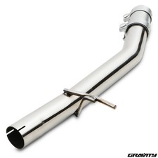 STAINLESS EXHAUST CENTRE PIPE SECTION FOR AUDI A3 S3 8P 2.0 FSI QUATTRO 03-08