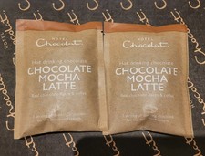 2 Hotel Schokolade Schokolade Mokka Latte Beutel *im Datum* Velvetiser Neu Versiegelt