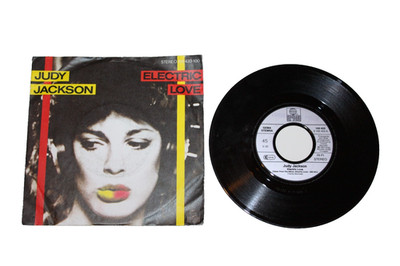 Judy Jackson, Electric Love, Sun Shine When.. German ariola Single, 7''   Rare