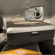 Kodak Digital Camera EasyShare CX7430 & Printer With Paper & Thermal Cartridge