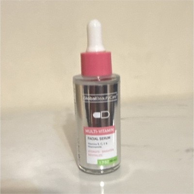 Global Beauty Care Multi-Vitamin Hydrating Facial Serum Vitamins A C E 1.7 oz