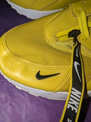 Nike Air Huarache Run Ultra   Bright Citron Yellow   Men s  Size 12   Pre-Owned