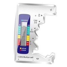 Battery Tester Checker - Digital Battery Capacity Gauge Tester with LCD Display