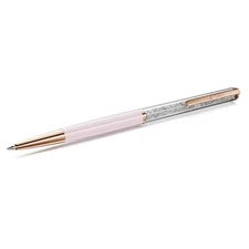 Swarovski Crystalline Ballpoint Pen, Pink lacquered, Rose Gold-Tone Plated
