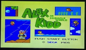 Alex Kidd In Miracle World Sega Master System SMS Authentic (No Manual) - Tested
