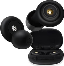 Ear Plugs for Noise Cancelling Sleeping Flights Office Sensitive Sleepers Black