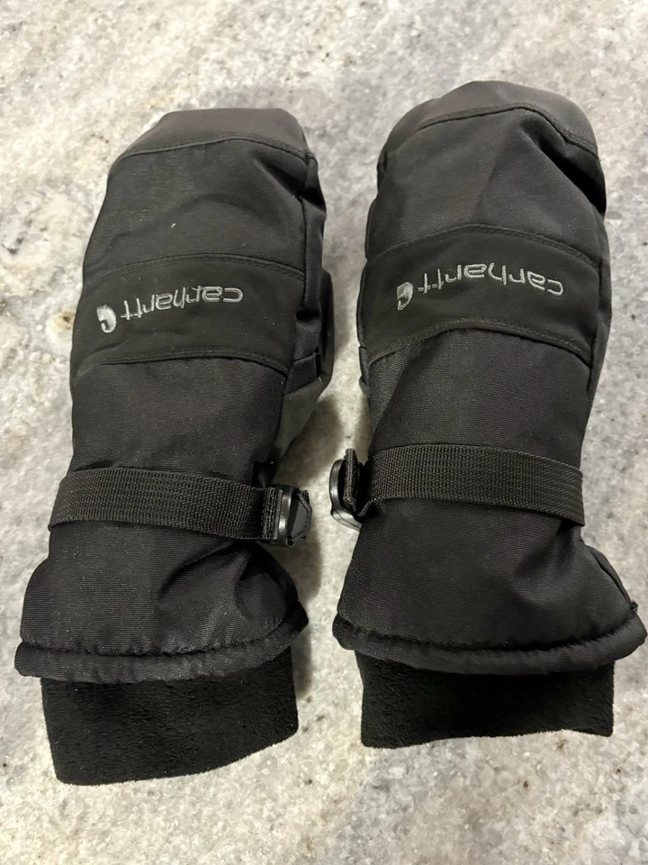 Guante aislante impermeable Carhartt para hombre A616 negro Polytex. Talla grande Foto 2 de 4