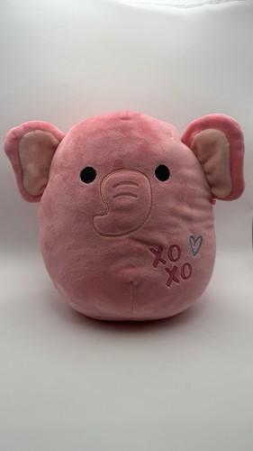 Squishmallows Kyla der 8 Zoll rosa Elefant Plüschtier Kellytoy XOXO Valentinstag - Bild 1 von 3