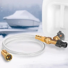 Boat  RV Winterizing Kit – Marine Antifreeze Flushing Kit with Hose and Adapt...