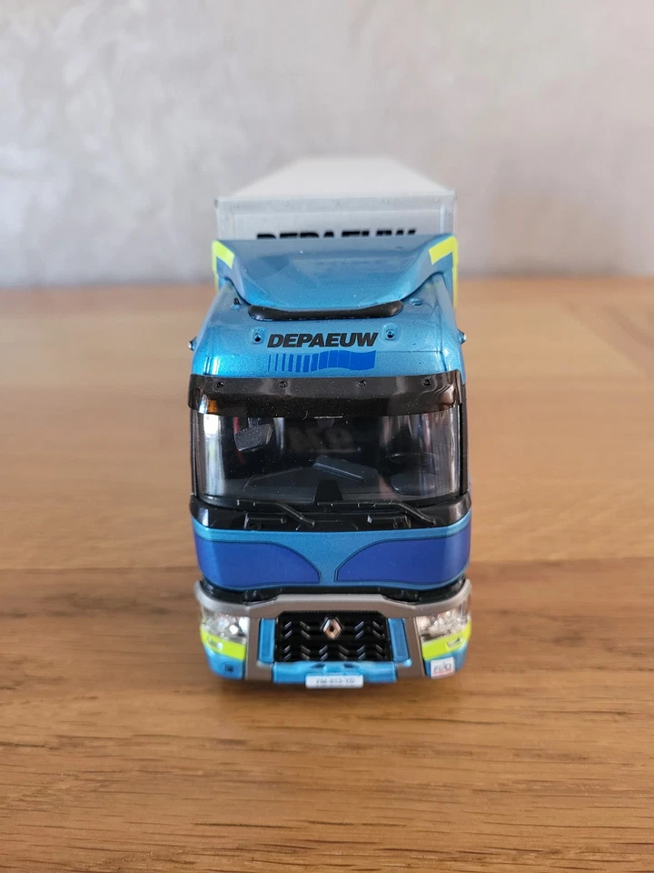 camion Eligor 1/43 Renault T Biocarburant tautliner transports DEPAEUW - Photo 3/4