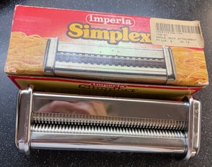 IMPERIA Simplex Pasta Maker Attachment Durable Stainless Steel Angel Hair