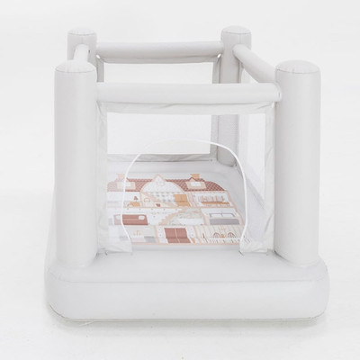 Mini Dollhouse Inflatable Bounce House, Indoor Jumping House for Toddlers & Kids
