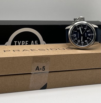Praesidus A-5 UDT Blue Sunray Men s Automatic Watch