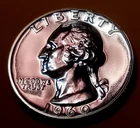 🟅 1960 PROOF 90% Silver Wash. Quarter 25¢ 66-Year-Old Coin