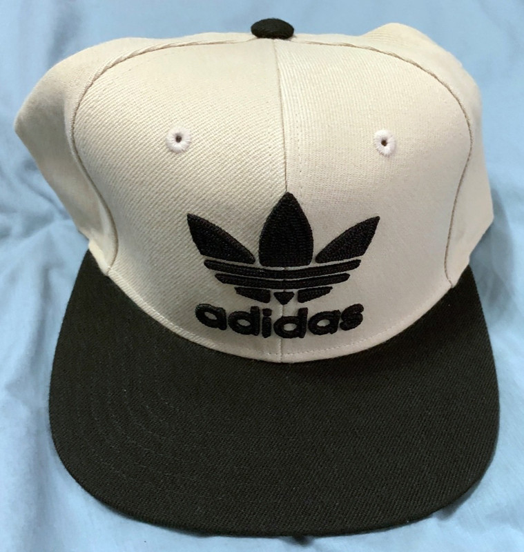 ADIDAS TREEFOIL LOGO FLATBILL HAT CAP TOP PERFORMANCE SNAPBACK SPORTS SOCCER