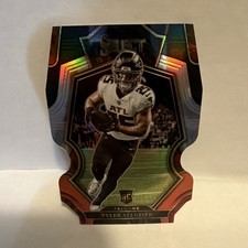 2022 Panini Select Tyler Allgeier #105 Rookie Prizm Die-Cut Premier Falcons