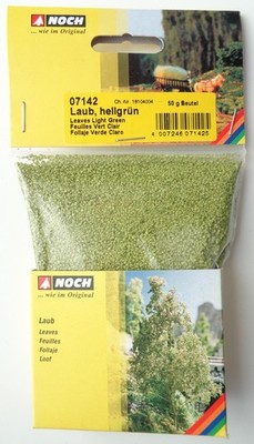 NOCH 07142 (105,80 /kg) Laub, hellgrün 50 g Spur H0/TT/N/Z/0/1/G Neu + OVP