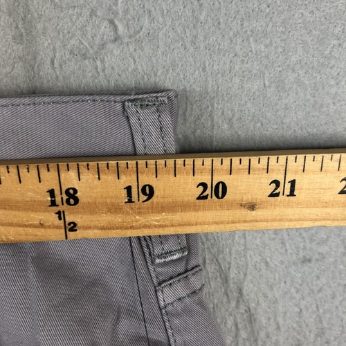 Hang Ten Shorts Mens 38 Gray Garment Dye Vintage Look Casual Summer New Tags - Picture 3 of 14
