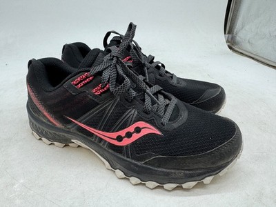 Saucony Excursion TR14 Trail Running Sneakers Women's Coral Black - 8.5 WIDE